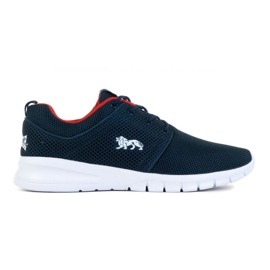 Lonsdale Sivas Shoes 2 ZLMA505 Navy/Red kék