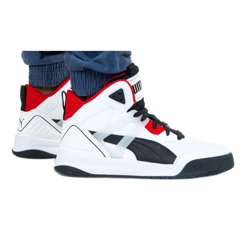 Puma Backcourt Mid M 374139 01 fehér fekete