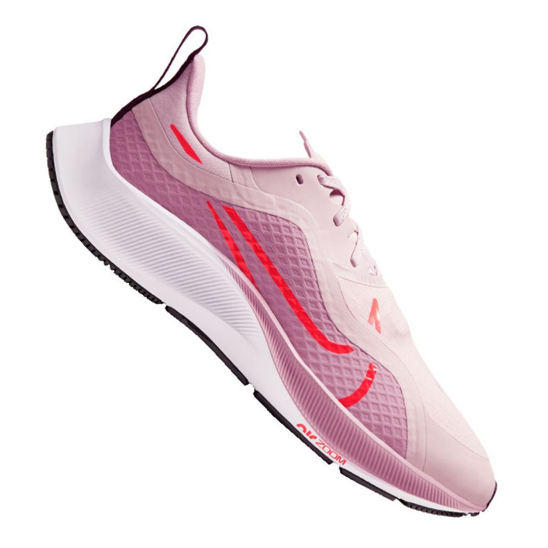 Futócipő Nike Air Zoom Pegasus Shield 37 W CQ8639-600 fehér rózsaszín