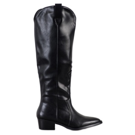 Seastar Fekete cowboy csizma