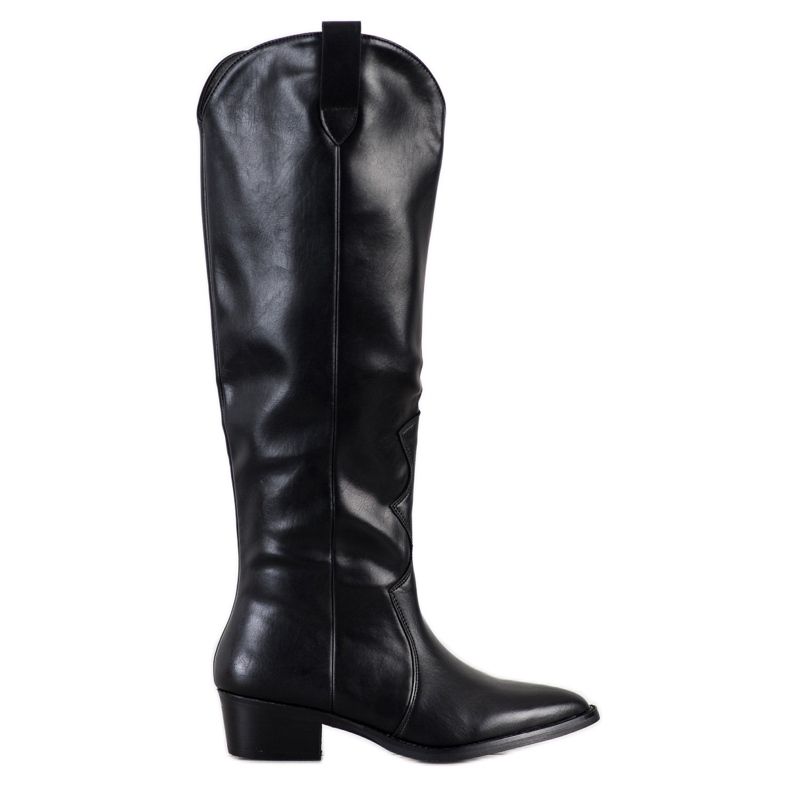 Seastar Fekete cowboy csizma