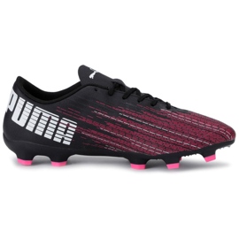 Futballcipő Puma Ultra 4.1 FG / AG M 106092 05 fekete, fekete, rózsaszín fekete