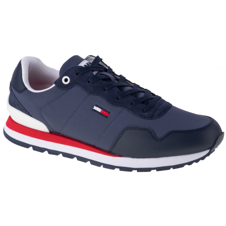 Cipő Tommy Hilfiger Jeans Lifestyle Mix Runner M EM0EM00578-C87 sötétkék