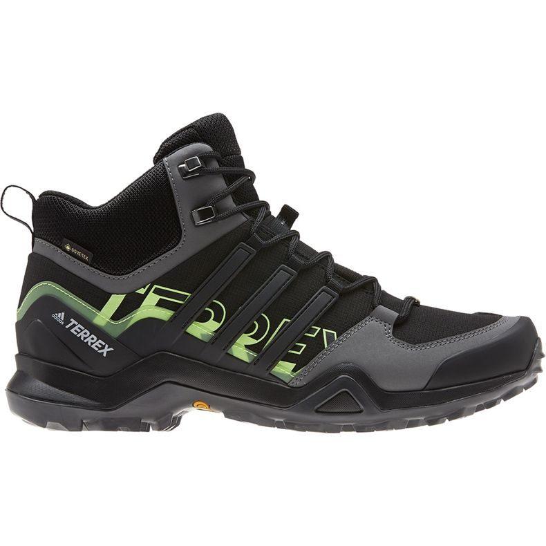 Adidas Terrex Swift R2 Mid Gtx férfi cipő fekete EH2281 szürke zöld