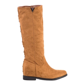 Seastar Suede csizma csapokkal barna