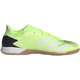 Adidas Predator 20.3 L zöld-fekete EH2909 futballcipőben