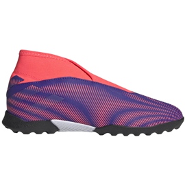 Adidas Nemeziz.3 Ll Tf Junior lila-rózsaszín EH0584 futballcipő ibolya