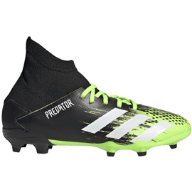 Adidas Predator 20.3 Fg Junior futballcipő fekete -zöld EH3024