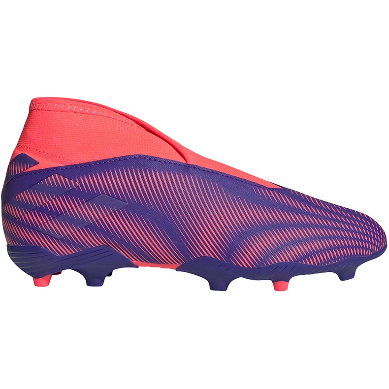 Adidas Nemeziz.3 Ll Fg Junior lila-rózsaszín EH0583 futballcipő ibolya