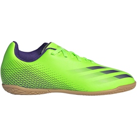 Zöld adidas X Ghosted.4 Junior futballcipőben EG8233