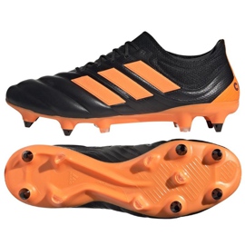 Adidas Copa 20.1 Sg M EH0890 futballcipő sokszínű fekete