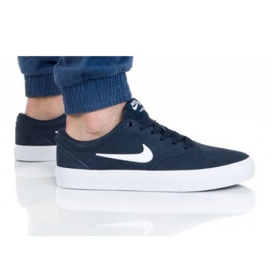 Nike Sb Charge Suede M CT3463-401 cipő fehér haditengerészet