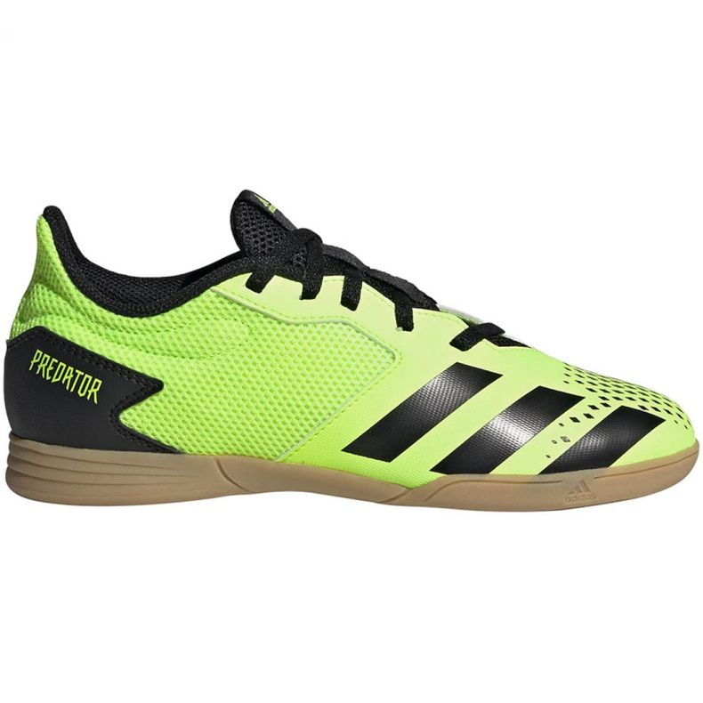 Adidas Predator 20.4 In Sala Jr EH3043 futballcipő sokszínű zöld Adidas Predator 20.4 In Sala Jr EH3043 futballcipő sokszínű zöld