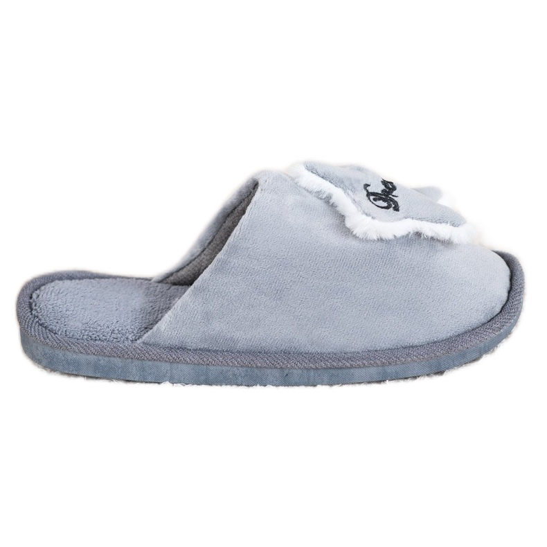 Bona Kényelmes álompapucs szürke