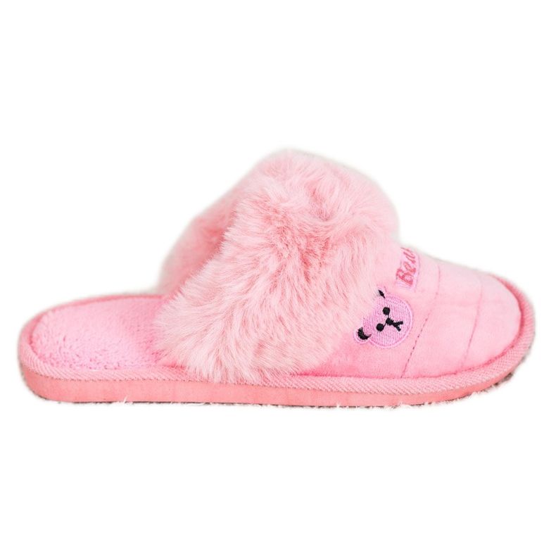 Bona Papucs medvebundával rózsaszín