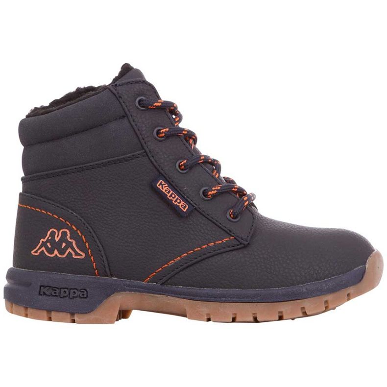 Kappa Cammy Fur T gyermekcipő fekete és narancssárga 260637T 6744