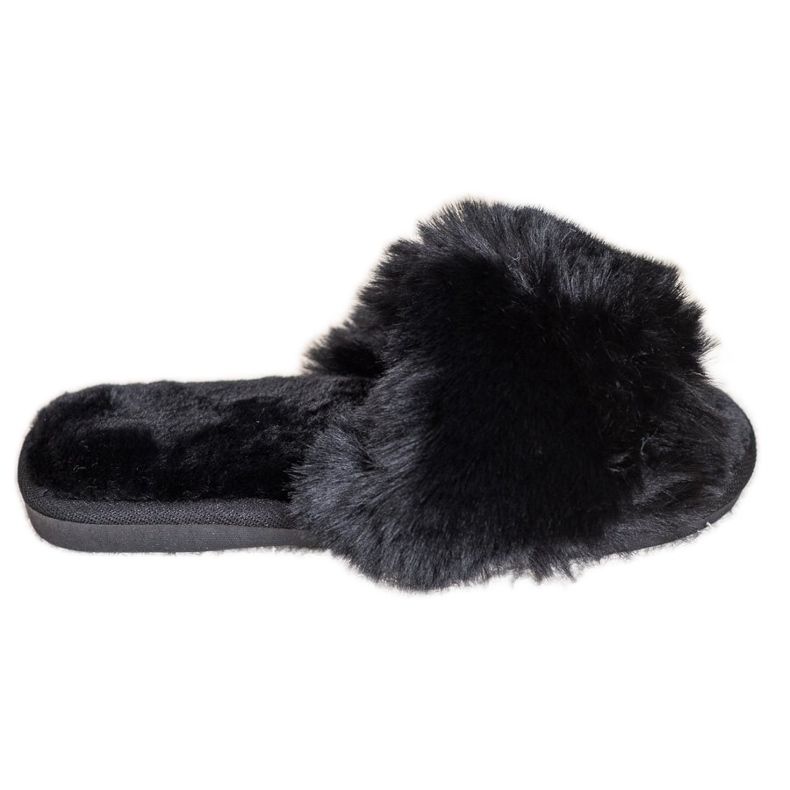 Bona Stílusos fekete papucs