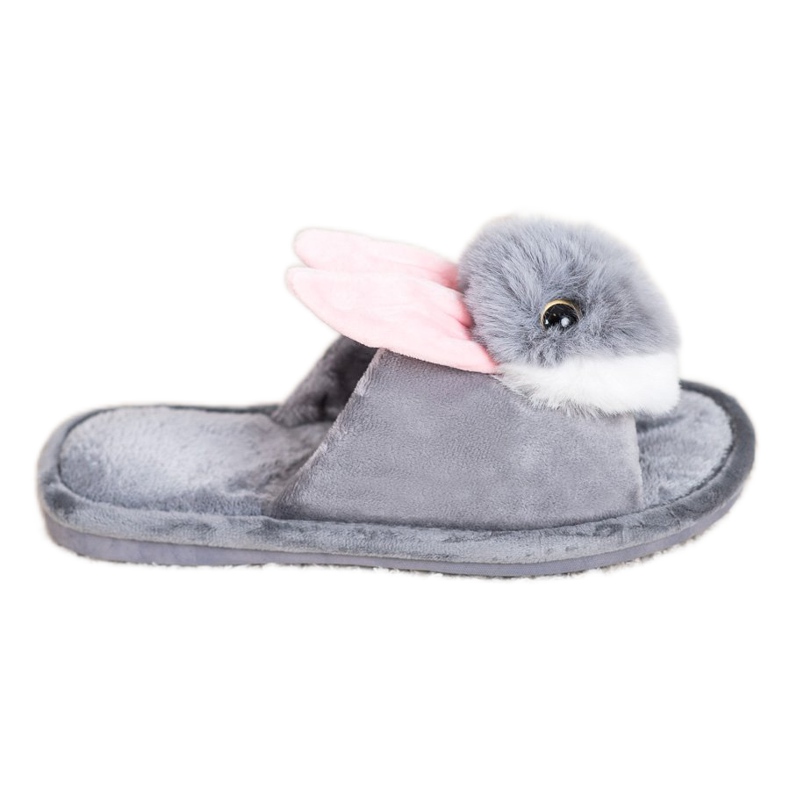 Bona Nyuszi papucs szürke