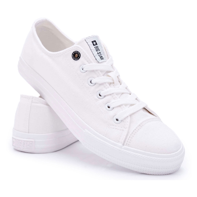 Férfi tornacipő Low Big Star White FF174337 fehér