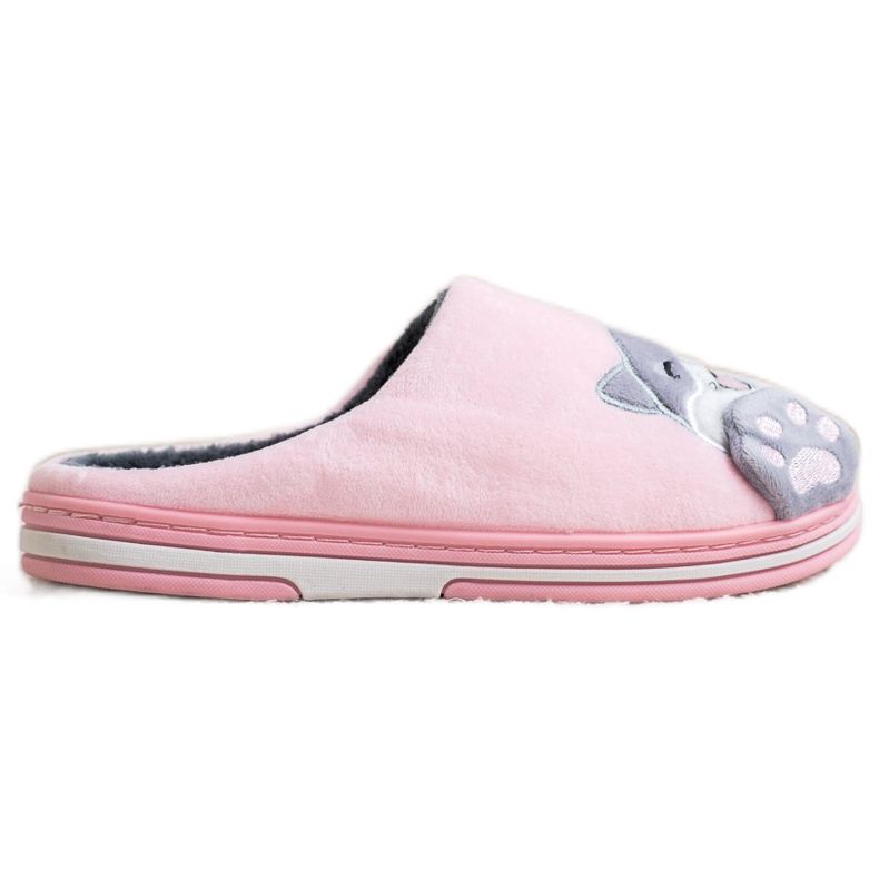 Bona Welcome Home papucs rózsaszín szürke