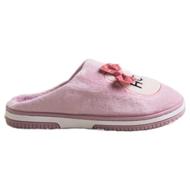 Bona Otthoni papucs rózsaszín