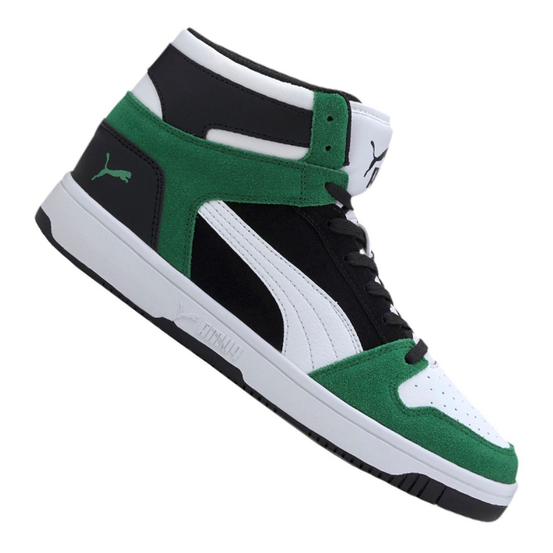 Puma Rebound LayUp Sd M 370219-05 fehér fekete zöld