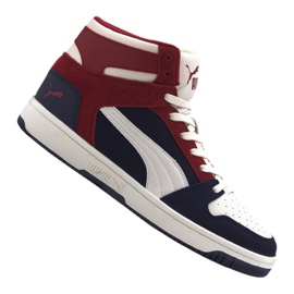 Puma Rebound LayUp Sd M 370219-04 fehér fekete piros sokszínű