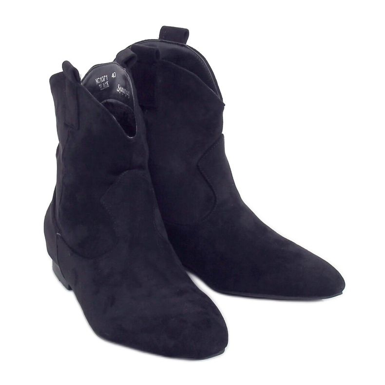 Női fekete velúr szárnyak NC1071 Fekete