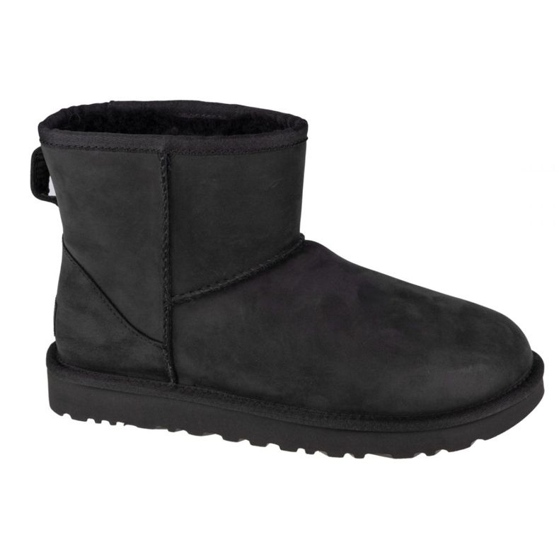 Csizma Ugg W Classic Mini Bőr W 1016558-BLK fekete