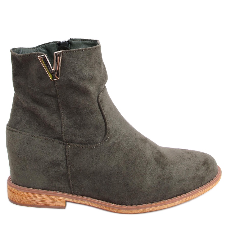 Zöld ZT1013 Zöld csizma egy rejtett égen