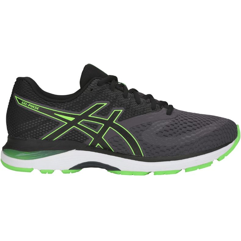 Asics Gel Pulse 10 1011A007-021 férfi futócipő fekete zöld