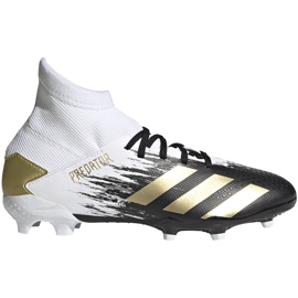 Adidas Predator 20.3 Fg Junior FW9215 futballcipő fehér fehér
