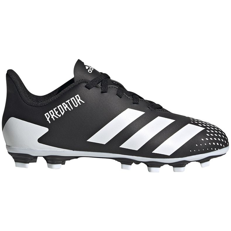 Adidas Predator 20.4 FxG Junior FW9221 futballcipő fekete fekete