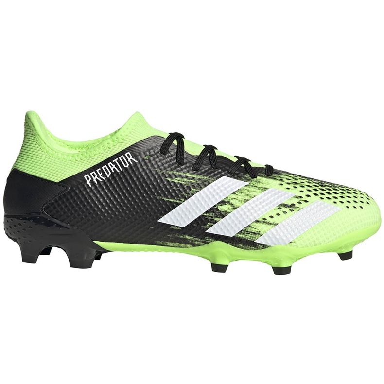 Futballcipő adidas Predator 20.3 L Fg zöld és fekete EH2922