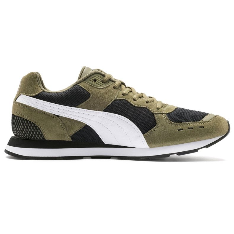 Férfi cipő Puma Vista khaki black 369365 08 fekete