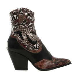 Vices Satu 3332-159-fekete / barna sokszínű