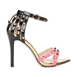 Vices 1420-23 Fuchsia 36 41 fekete rózsaszín Vices 1420-23 Fuchsia 36 41 fekete rózsaszín