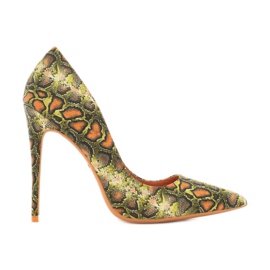 Vices Botok 5143-26 Sárga 36 41 narancs zöld