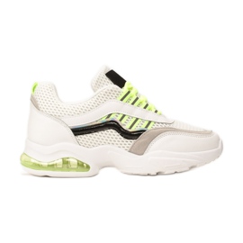 Vices Satu 8546-236-fehér / zöld sokszínű