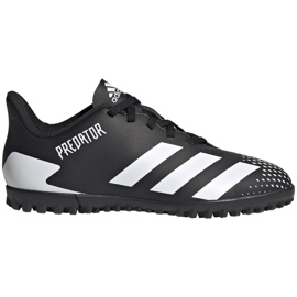 Adidas Predator 20.4 Tf Jr FW9223 futballcipő sokszínű fekete Adidas Predator 20.4 Tf Jr FW9223 futballcipő sokszínű fekete