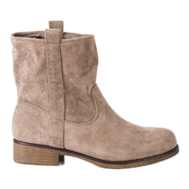 Seastar Slipde on Suede csizma barna