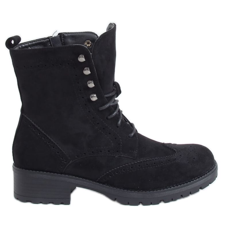 FR215 Fekete velúr fekete munkások