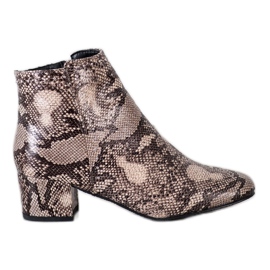 SHELOVET Snake Print csizma