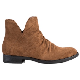 Seastar Alkalmi velúr csizmák barna