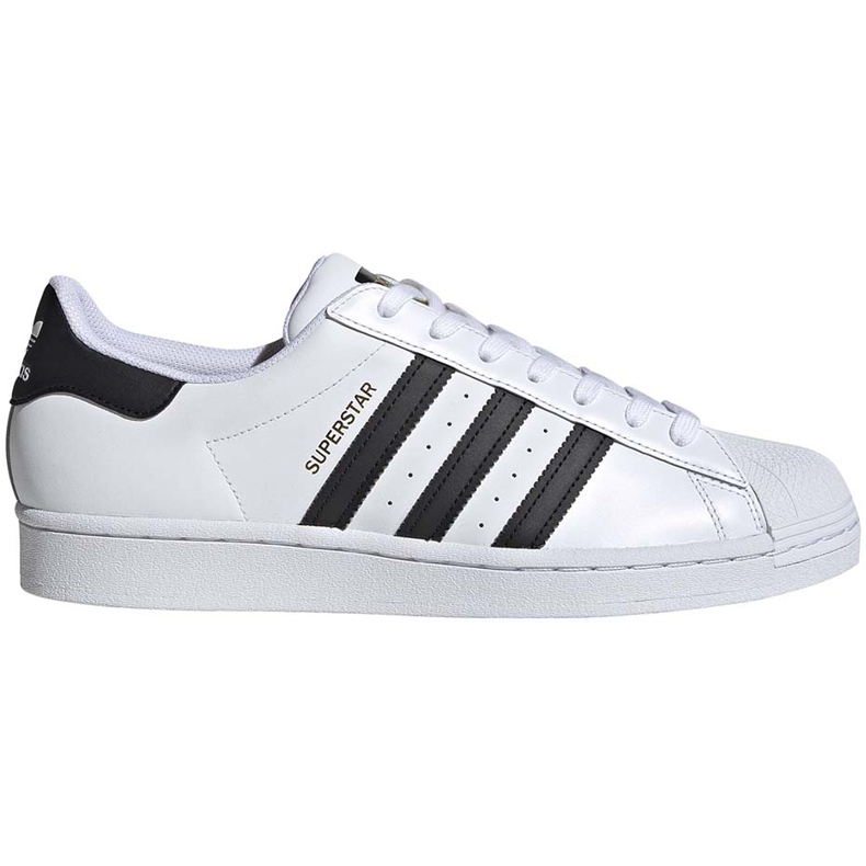Adidas Superstar fehér férfi cipő EG4958 fekete