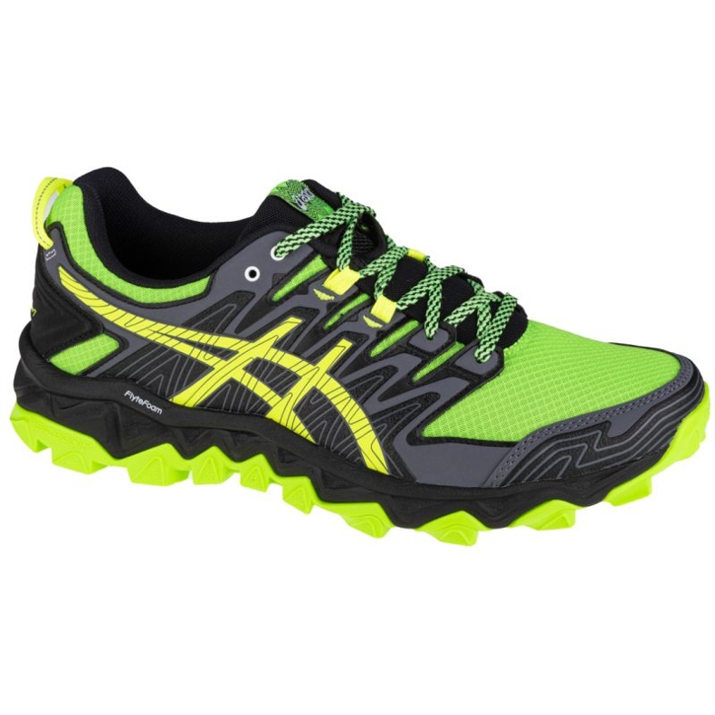 Asics Gel-FujiTrabuco 7 M 1011A197-300 fekete szürke zöld sárga