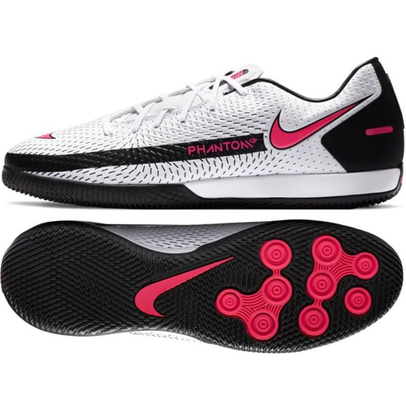 Nike Phantom Gt Academy Ic CK8467 160 futballcipő sokszínű fehér