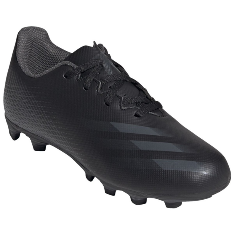 Adidas X Ghosted.4 FxG Jr FW3546 futballcipő fekete fekete