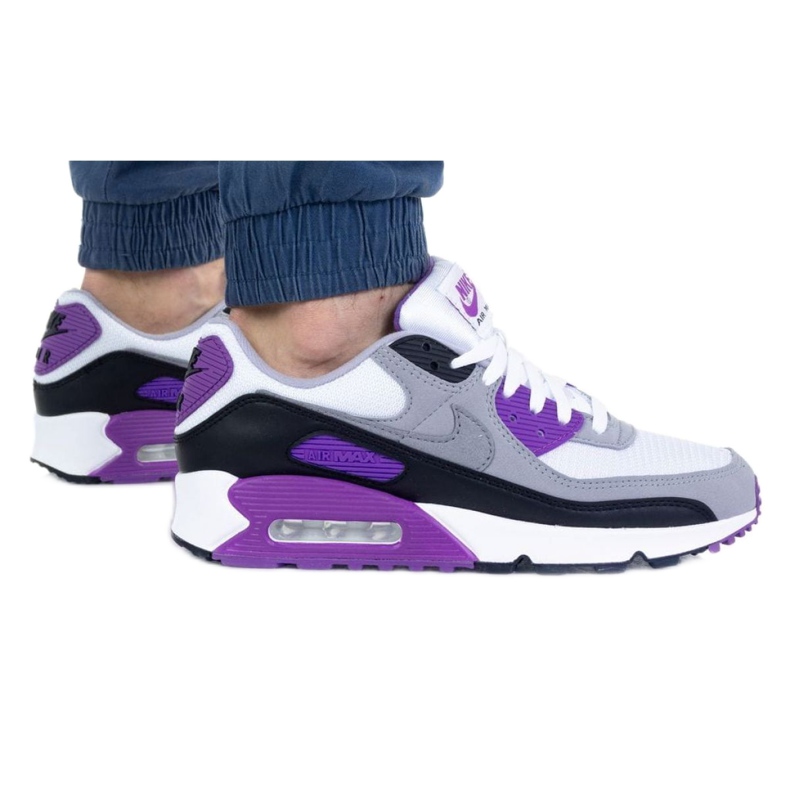 Nike Air Max 90 M CD0881-104 fehér fekete ibolya szürke