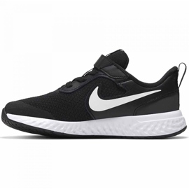 Nike Revolution 5 Jr BQ5672-003 cipő fehér fekete